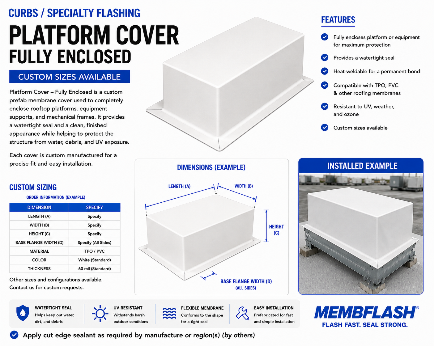 Platform Cover drawing